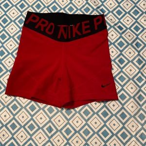 Red Nike Pros